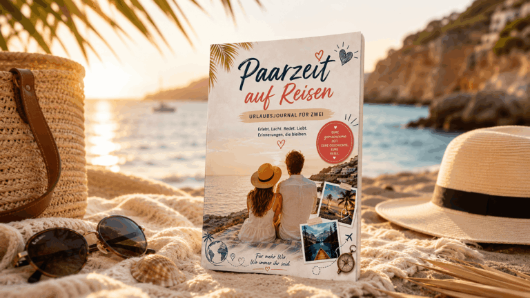 Paarzeit auf Reisen - Urlaubsjournal für Zwei: Euer persönliches Urlaubsjournal mit Fragen, Challenges & Platz für eure unvergessliche Erinnerungen1