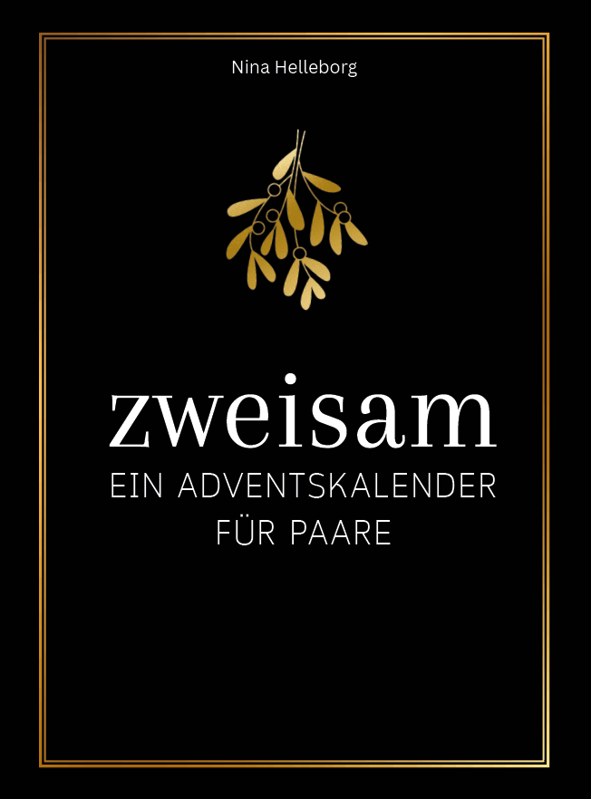 Zweisam – ein Adventskalender für Paare, Buchcover